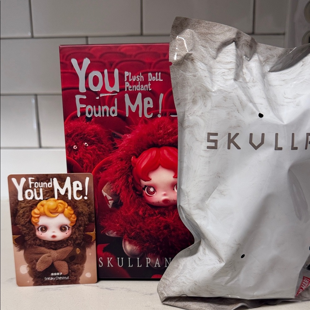 POP MART SKULLPANDA - You Found Me Series [SNEAKY CHESTNUT]